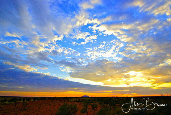 Sunrise Over Uluru