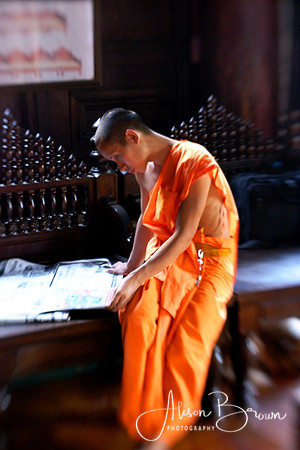 Buddhist Monk of Chiang Mai